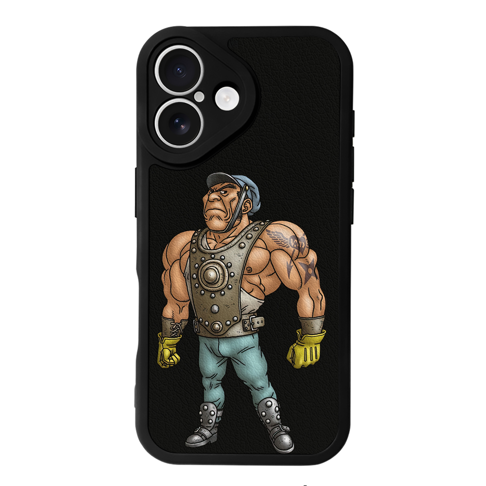 （画像用） ドラゴンクエスト Doragon Kuesuto Dragon Quest 【iPhone 16シリーズ対応】シリコンスマホケース（レザー調） 材質：シリコン